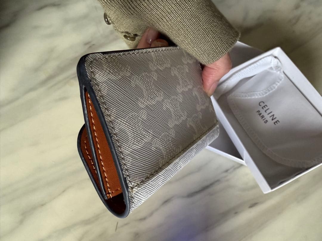 名刺入れ グレー未使用美品