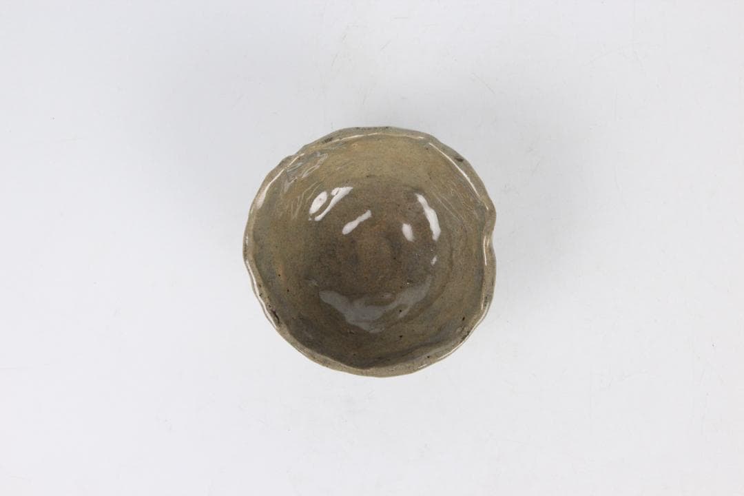 唐物 時代物 灰胎 白釉 茶碗 伝北方民窯 茶道具 中国古美術 FJ9-3