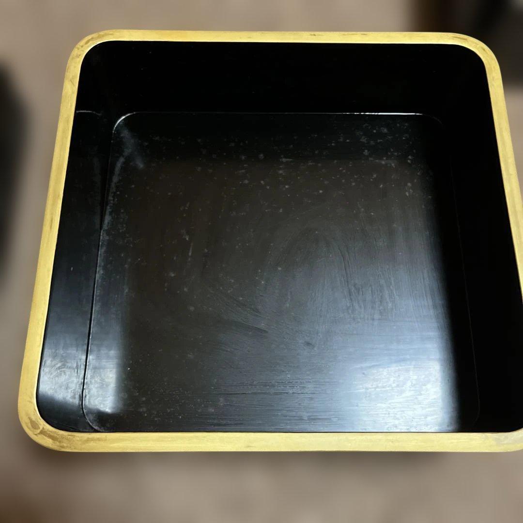 輪島塗重箱 アンティーク　木箱入り