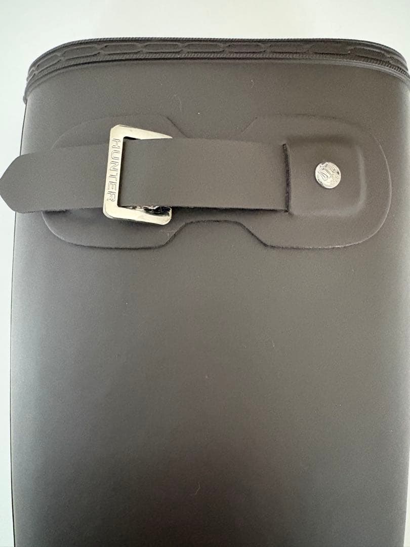 未使用　HUNTER 長靴 レインブーツ　ブラウン 23cm