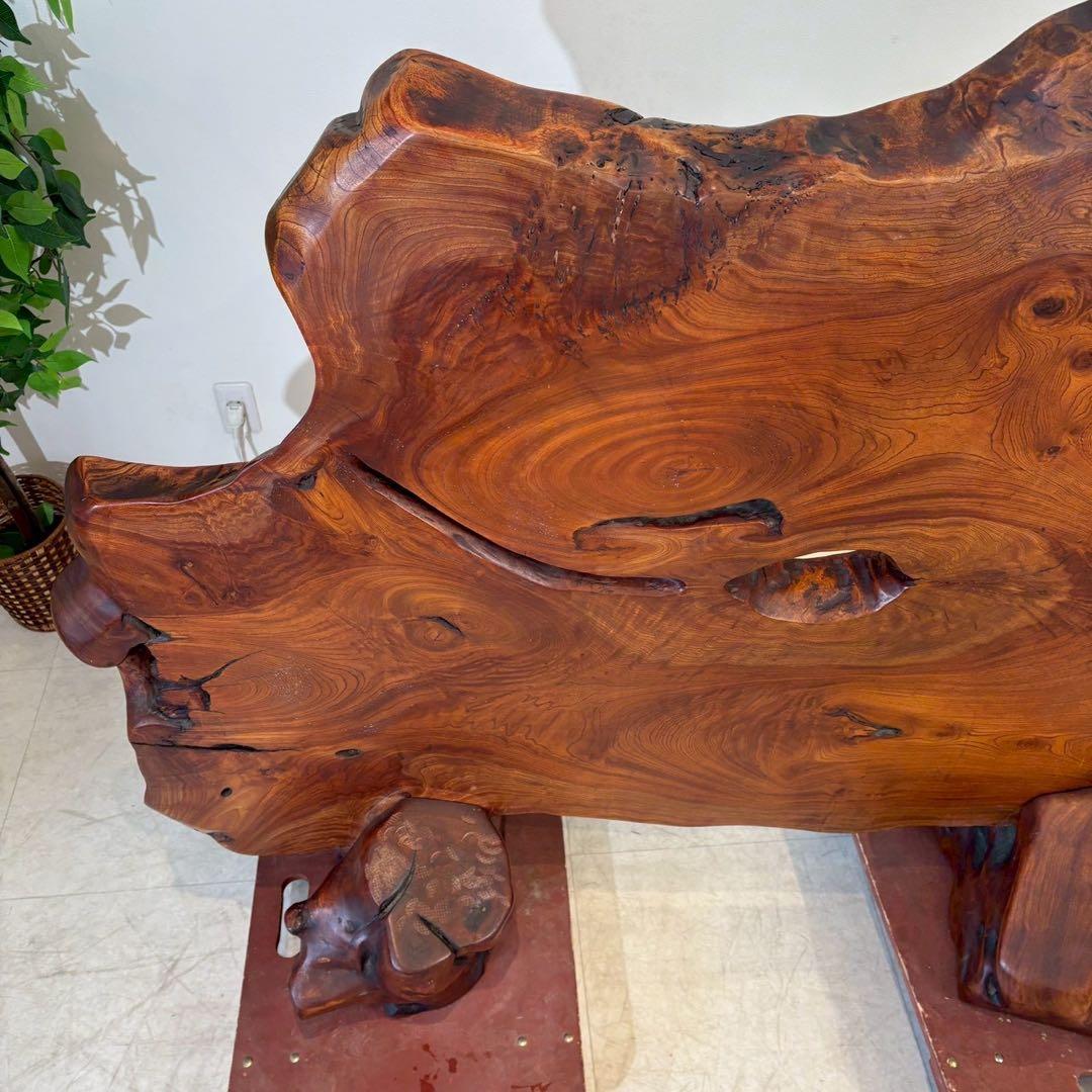 【引取限定】天然木 衝立 1枚板 仕切り パーテーション 和風 和室