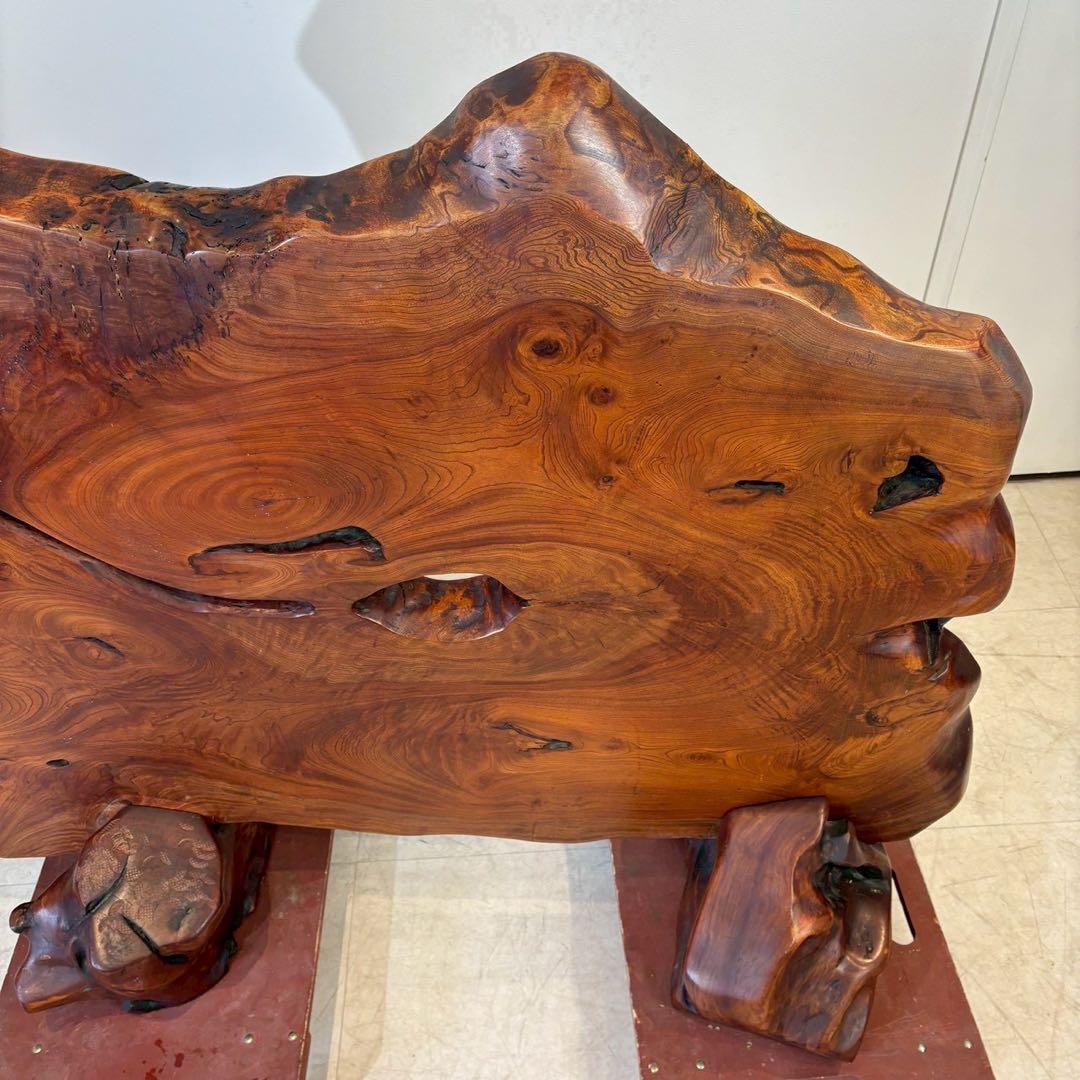 【引取限定】天然木 衝立 1枚板 仕切り パーテーション 和風 和室