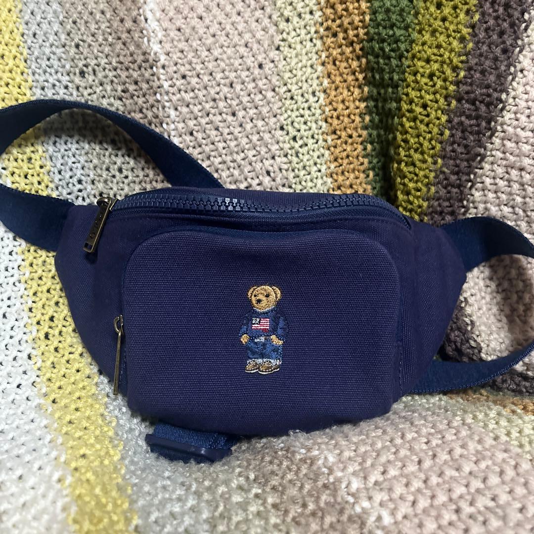 ポロラルフローレン　ボディバッグ　ポロベアー