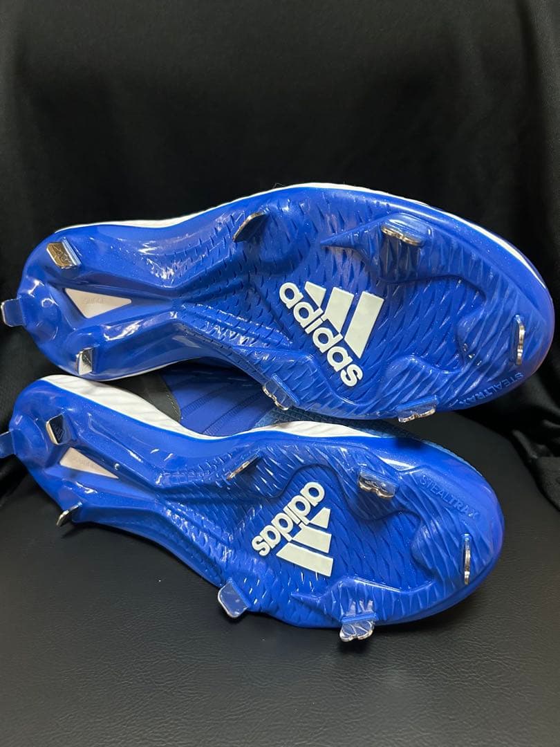 adidas Icon Bounce Mid 野球スパイク 27cmブルー未使用