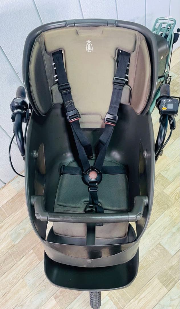 3235ブリヂストン12アンペア　3人乗り対応子供乗せ　電動アシスト自転車