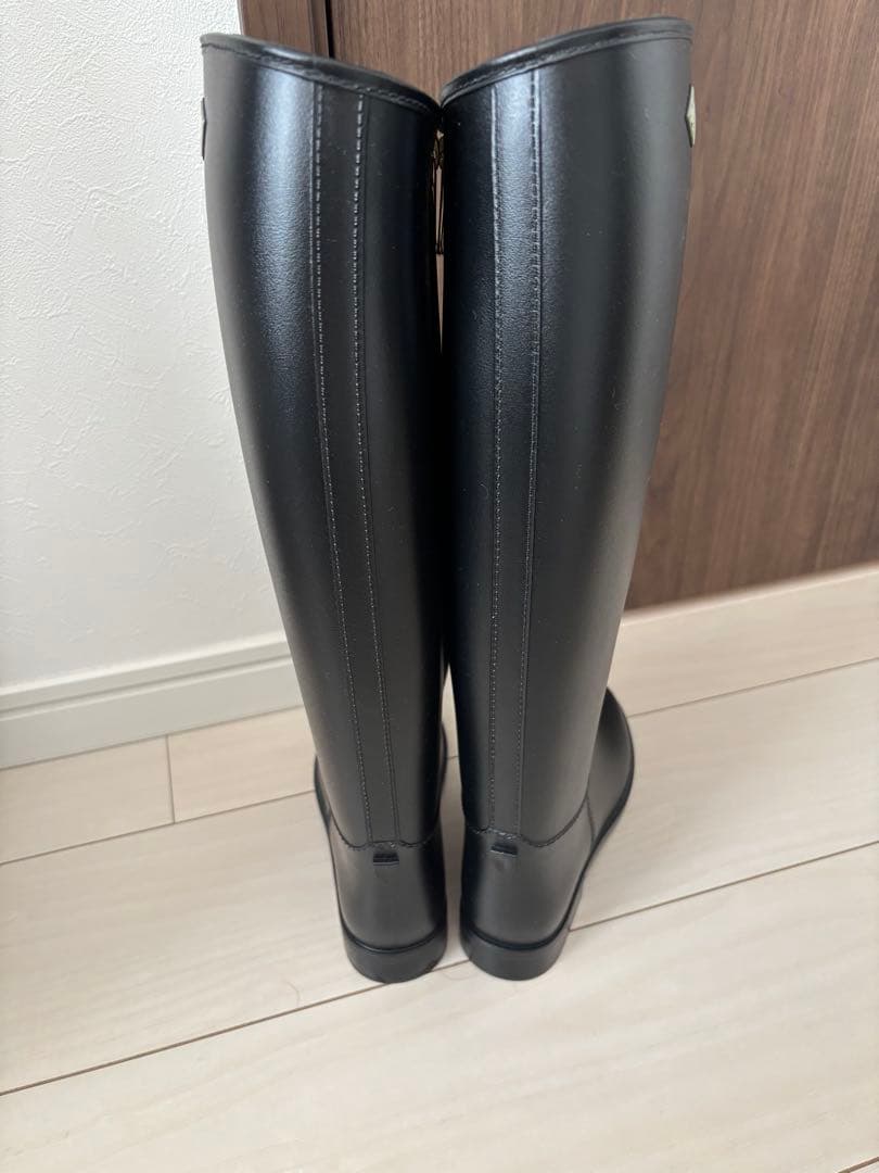 マッキントッシュ　ブラックロングブーツ Sサイズ