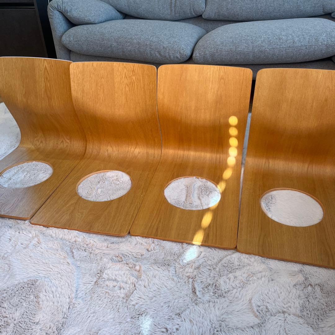 天童木工　座椅子　6脚セット　綺麗