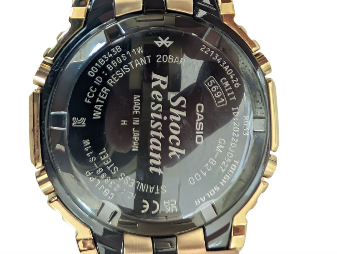 G-SHOCK CASIO フルメタル ゴールド GM-B2100GD-9AJF