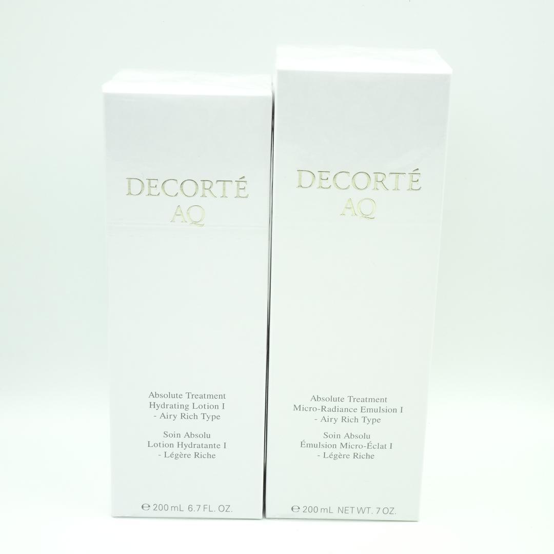 コスメデコルテ　AQ　アブソリュート　ローション　Ⅰ　エマルジョン　Ⅰ