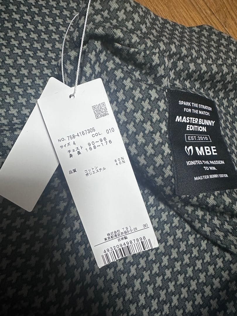 【新品】MASTER BUNNY EDITION ポロシャツ M(4)