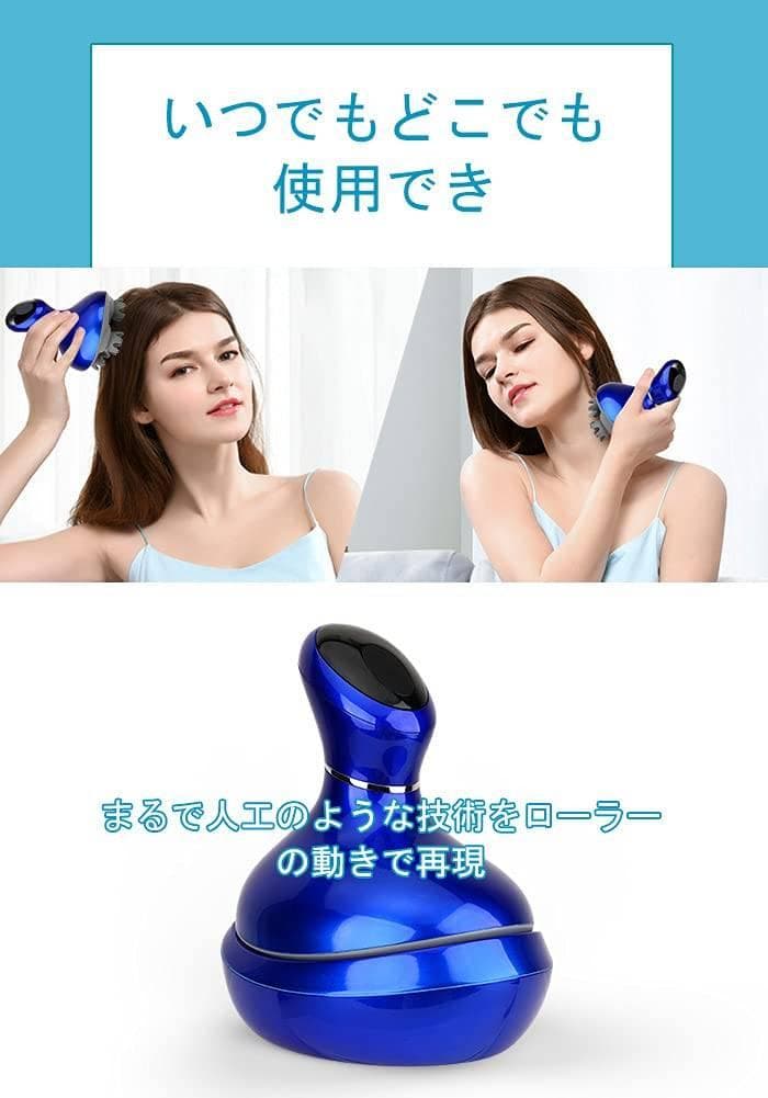 お風呂でも使用可能な電動ブラシ ブラシとシャンプーの併用可