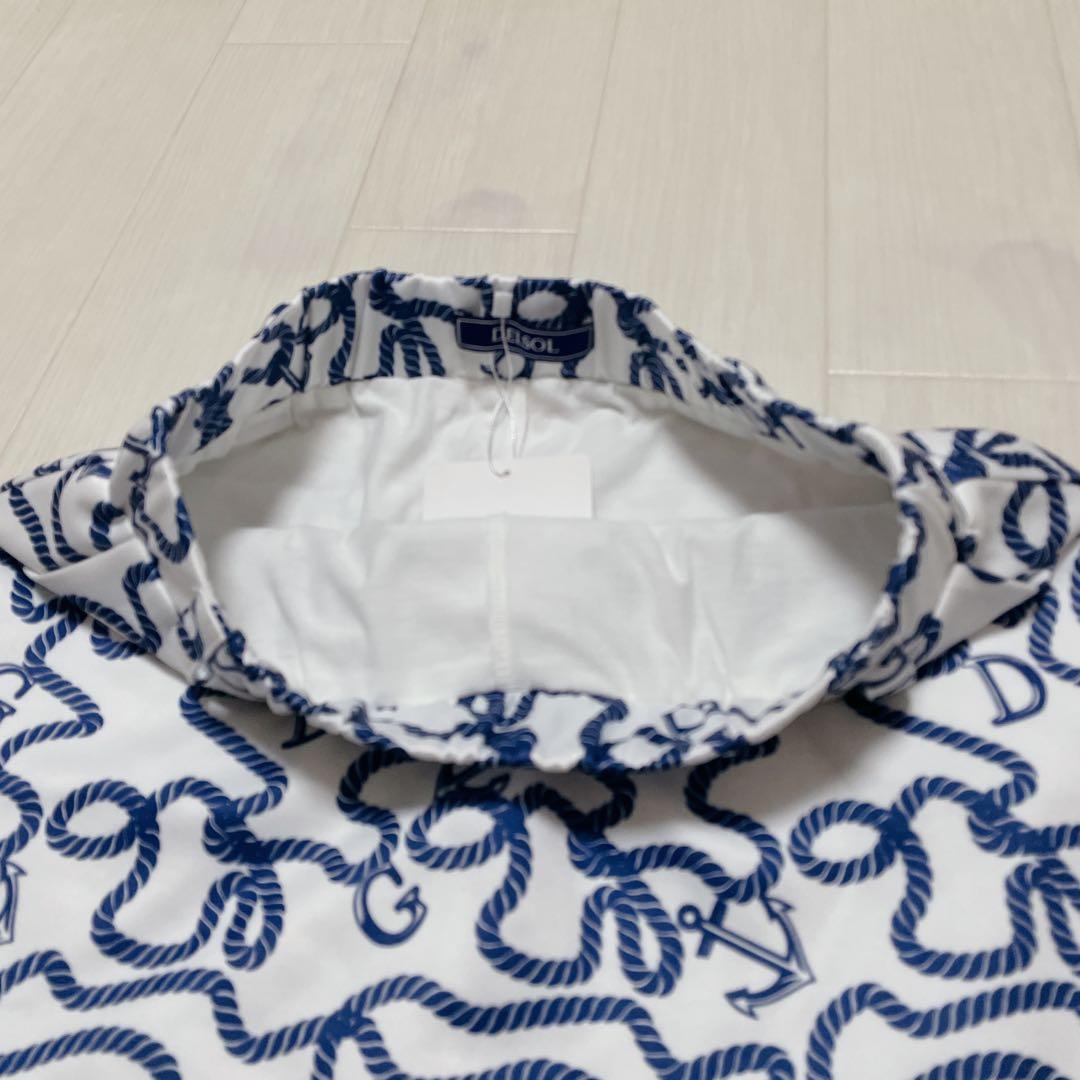 新品タグ付き　デルソル　ゴルフウェア　セットアップ　半袖シャツ　スカート