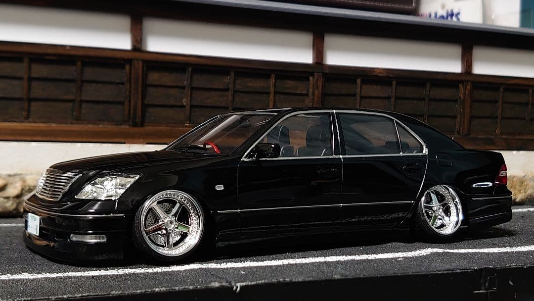 1/24 アオシマ ファブレス セルシオ 完成品