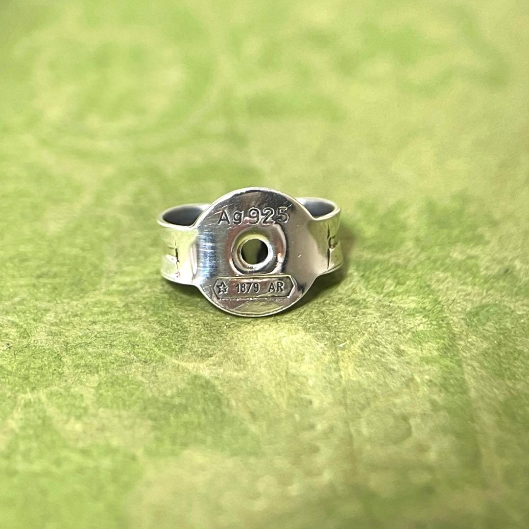 【極美品】グッチ　インターロッキングピアス片耳　メンズ/レディース　アラベスク