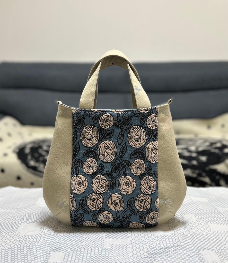 ☆超Xmasセール☆ハンドメイド ミナペルホネン rosy コロりんトート