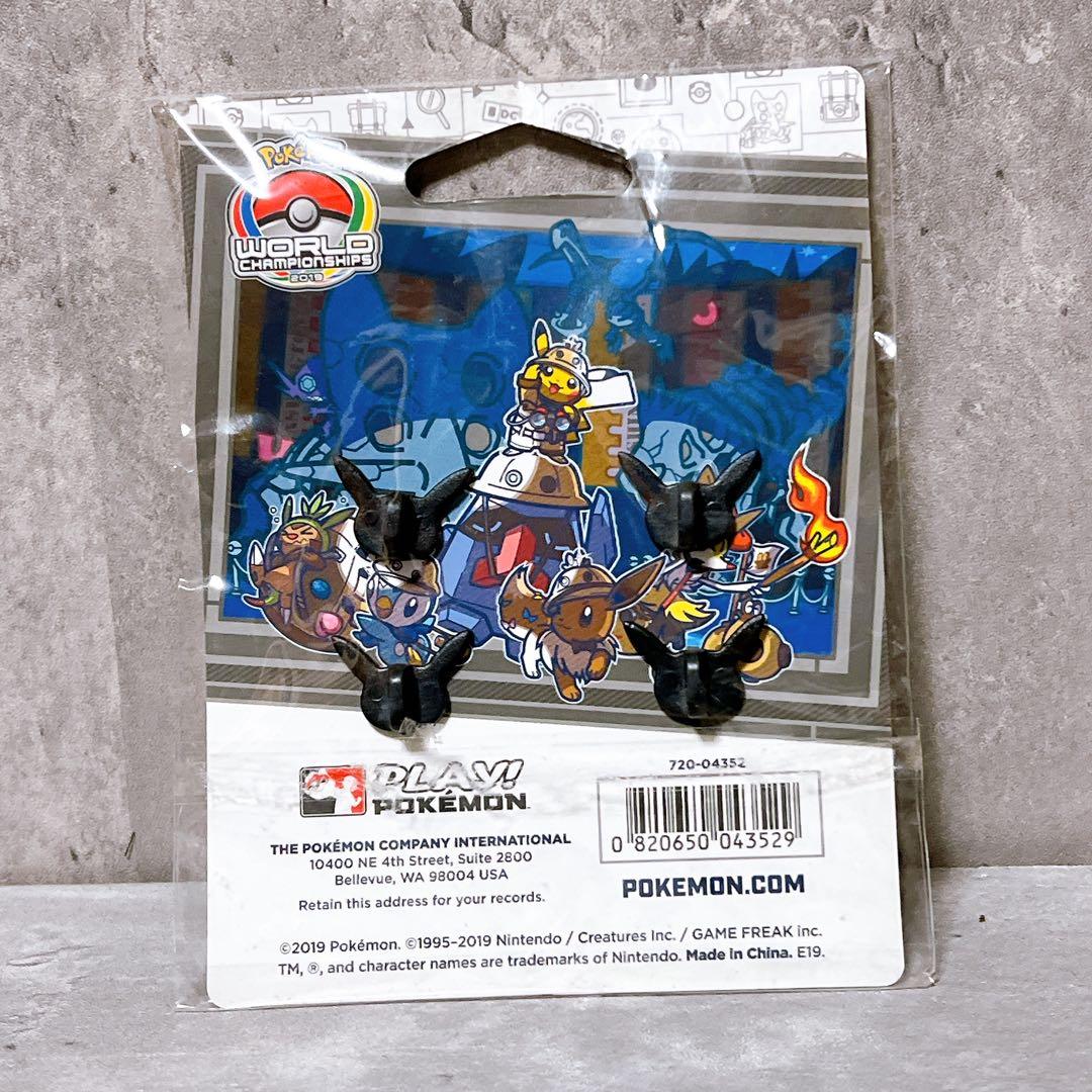 激レアポケモン ワールドチャンピオンシップ2019 ピカチュウ イーブイ ピンズ