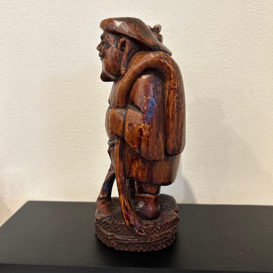 大黒様 木造 骨董品