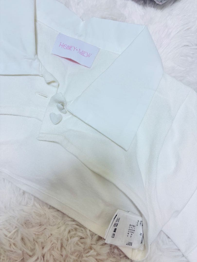 HONEYMEW checkアンサンブルワンピース