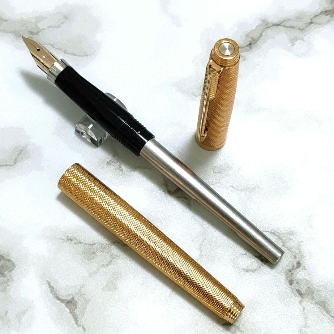 【美品】パーカー75　プラスヴァンドーム　ゴールド　グレンドルジュ　XF