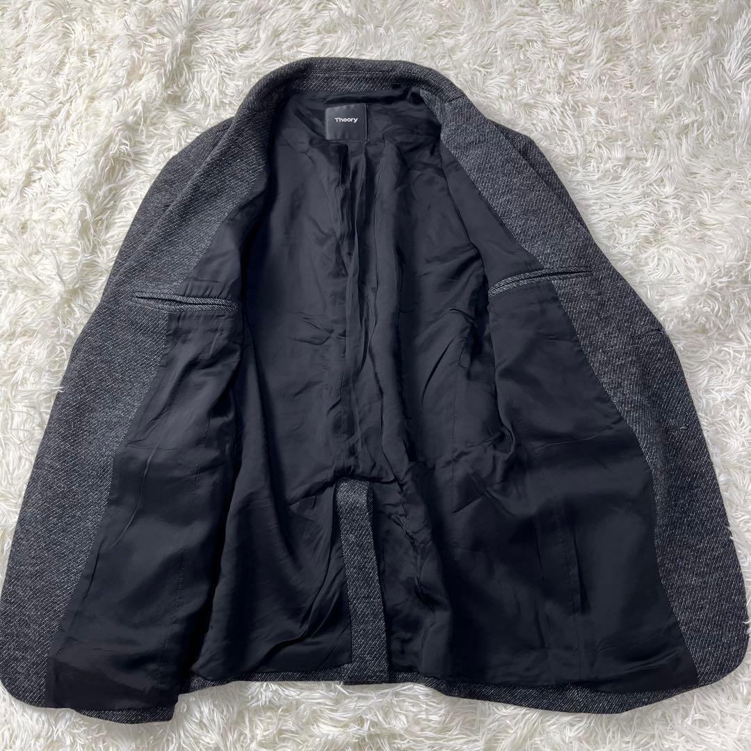 Theory スーツ セットアップ 現行 ウール サキソニー アンコン M