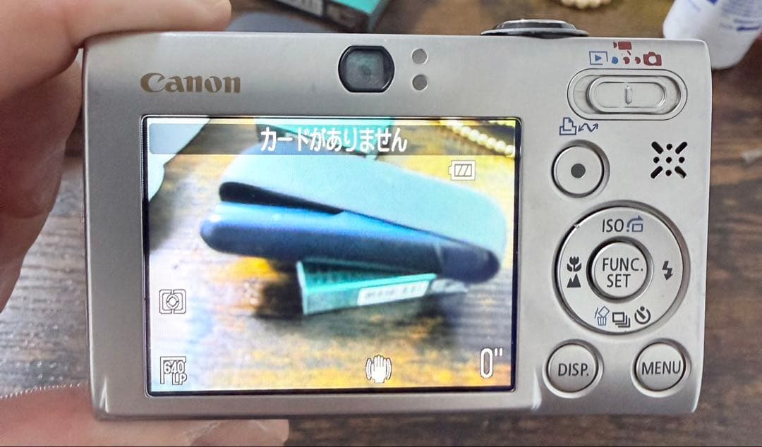 デジカメ　Canon IXY PC1262