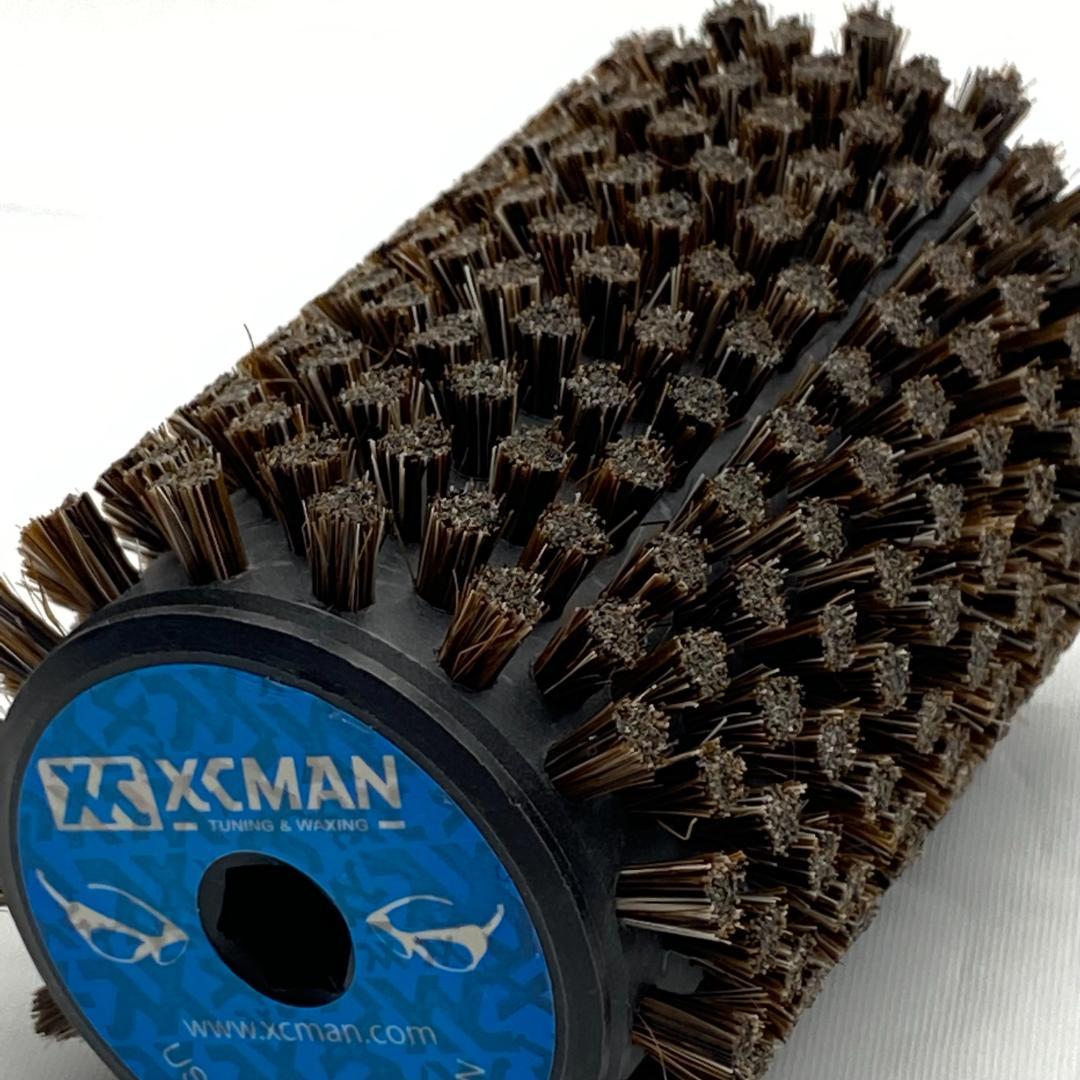 ロトブラシ３点（馬毛、ブロンズ、ナイロン）＋ハンドル、キャリーバッグ付