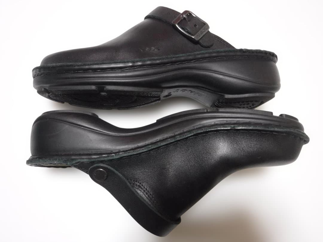 NAOTナオト 美品 定番 黒クロッグ サボサンダル IRIS 37