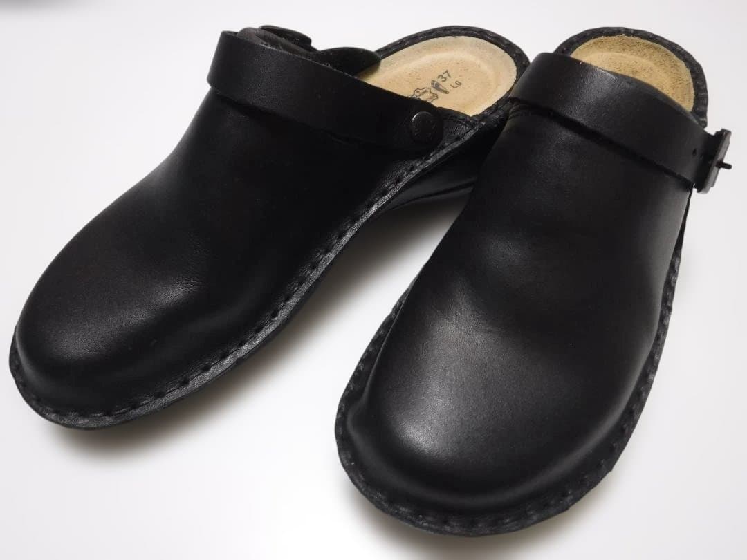 NAOTナオト 美品 定番 黒クロッグ サボサンダル IRIS 37