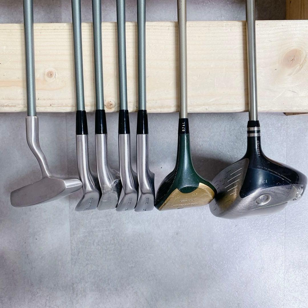 T130 ヤマハ 他 ゴルフクラブ レディース セット 白 かわいい 花