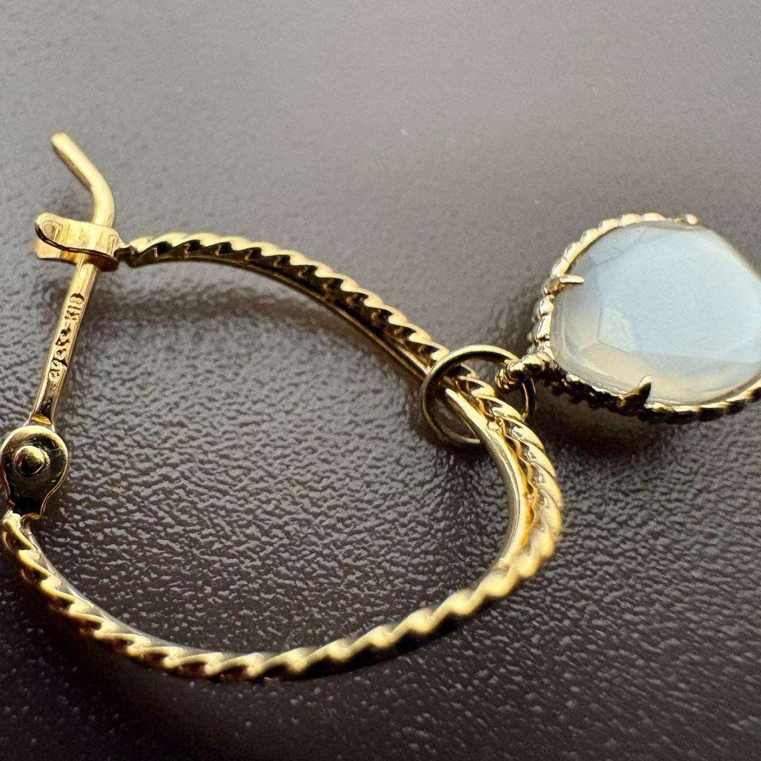 agate K18 ピアス