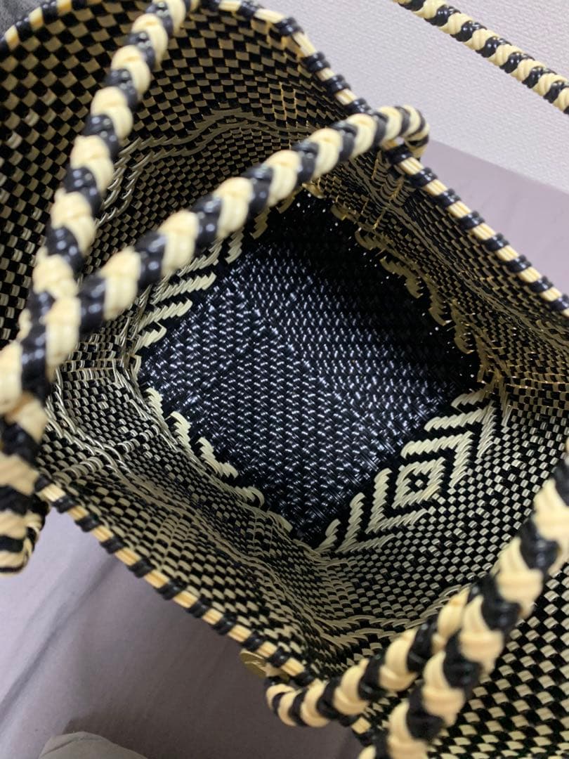 Letra レトラ　メルカドバッグ　バケット　WOVEN ロングハンドル