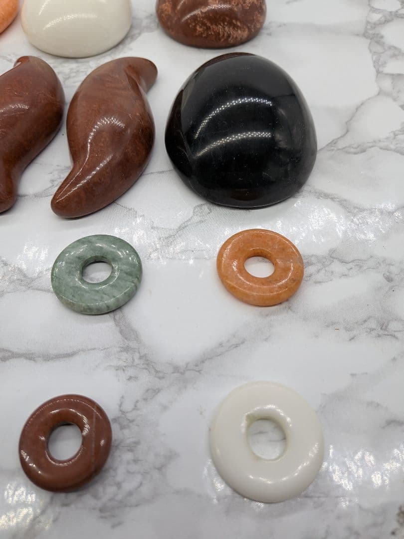 リラクゼーショングッズ天然 石のセット　ホットストーン　高級セット　エステ