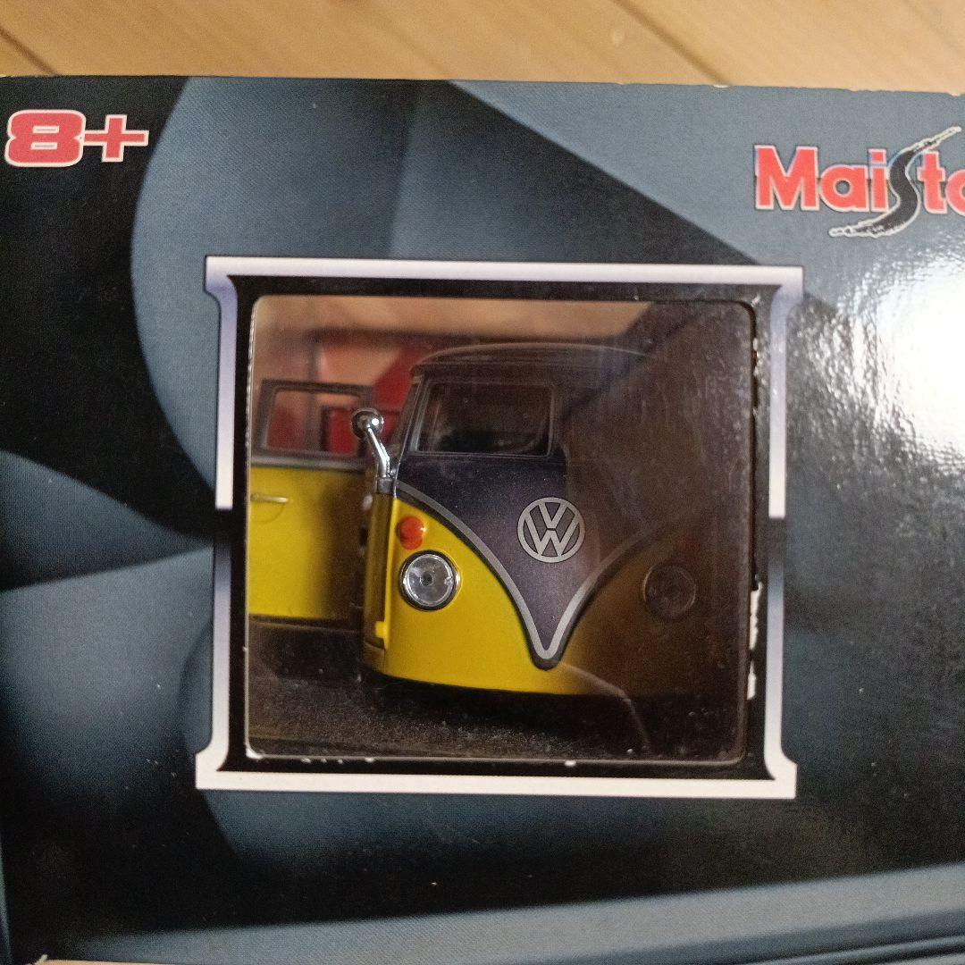Maisto Volkswagen Van SAMBA1:25 BUGZ黄色