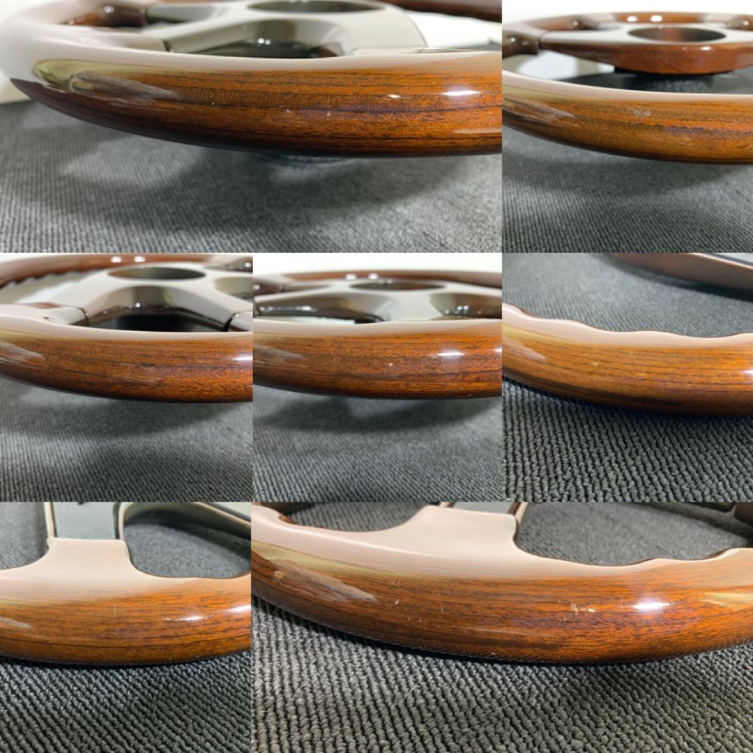 イタルボランテ ドルチェ ウッドステアリング 36.5パイ 99年製 美品