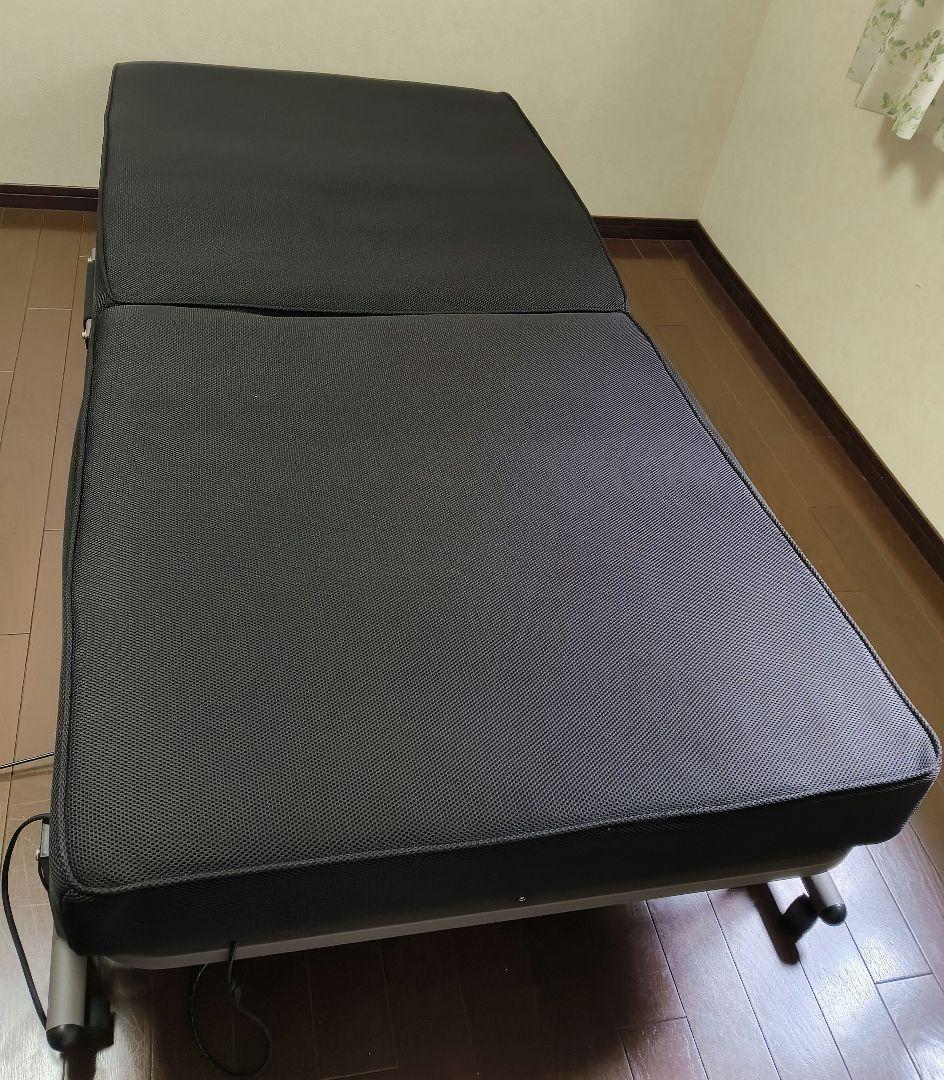 【中古美品】アイスオーヤマ電動折りたたみリクライニングベットOTB-PDN