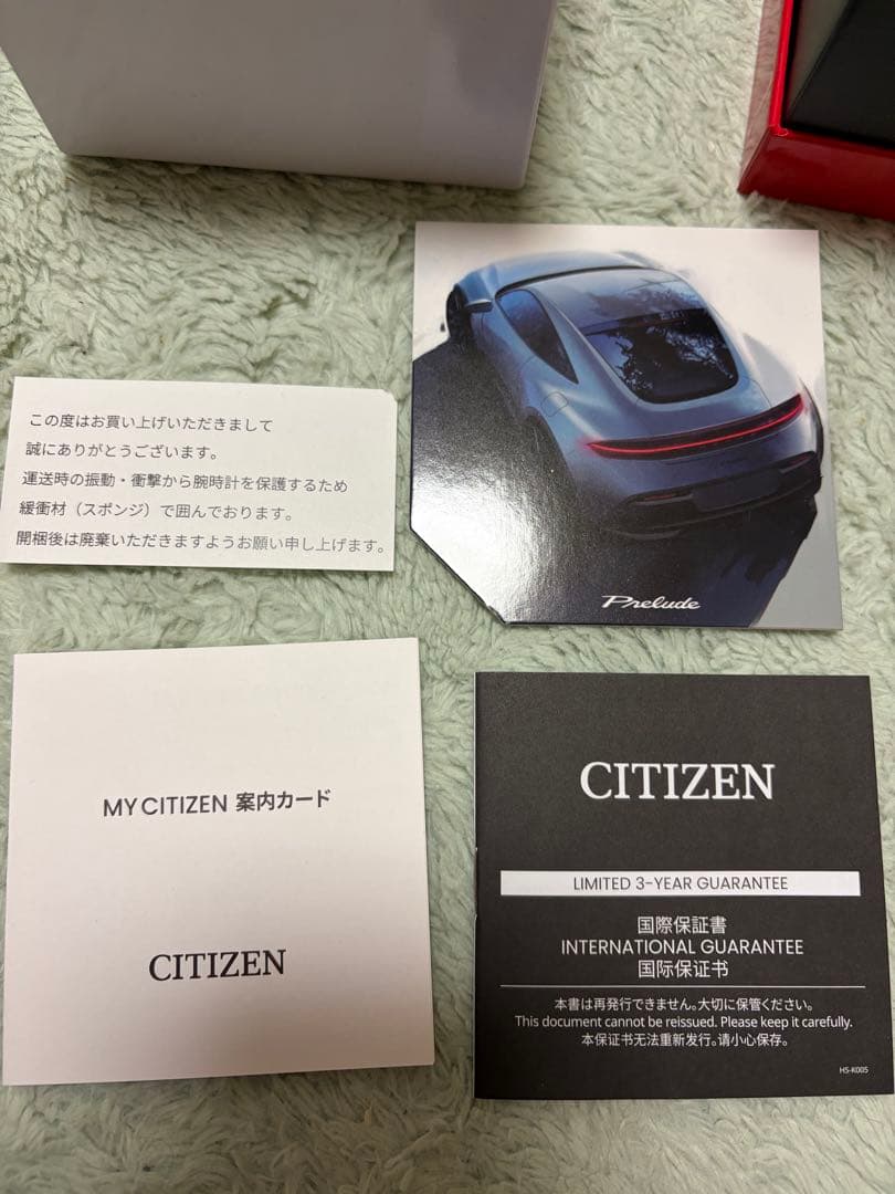 CITIZEN×Honda PRELUDE 腕時計