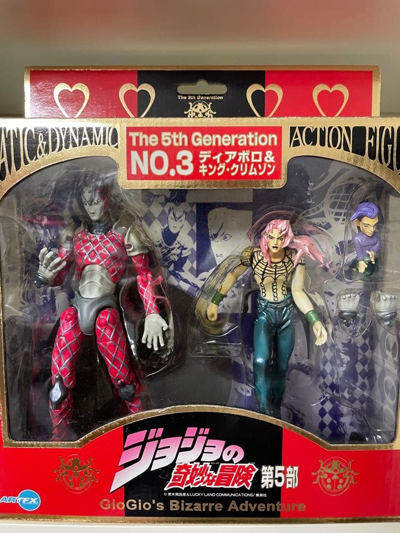 ジョジョの奇妙な冒険 第5部 フィギュアセット