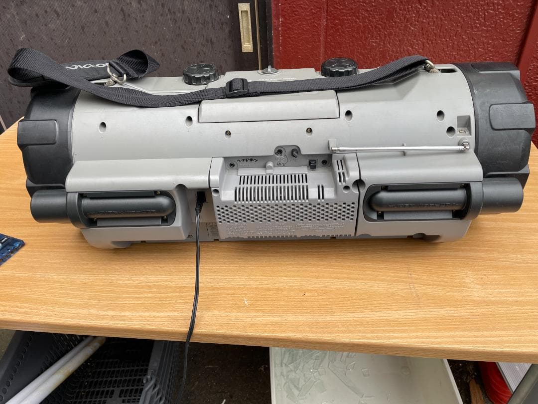 □Victor ビクター「RV-X70」超大型ラジカセ　通電確認済み