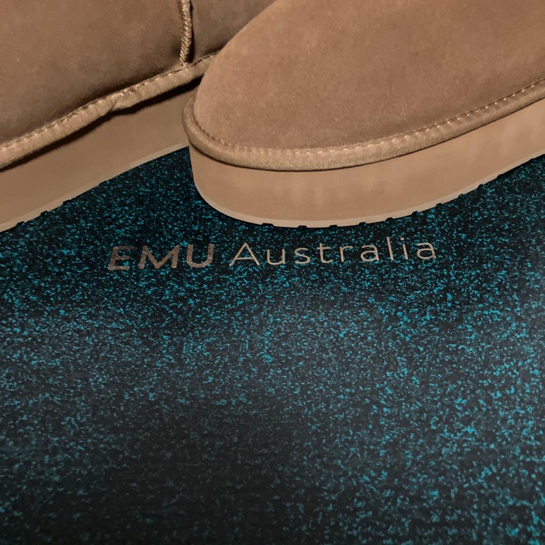 yuayuna.love.313 emu プラットフォームムートンブーツ