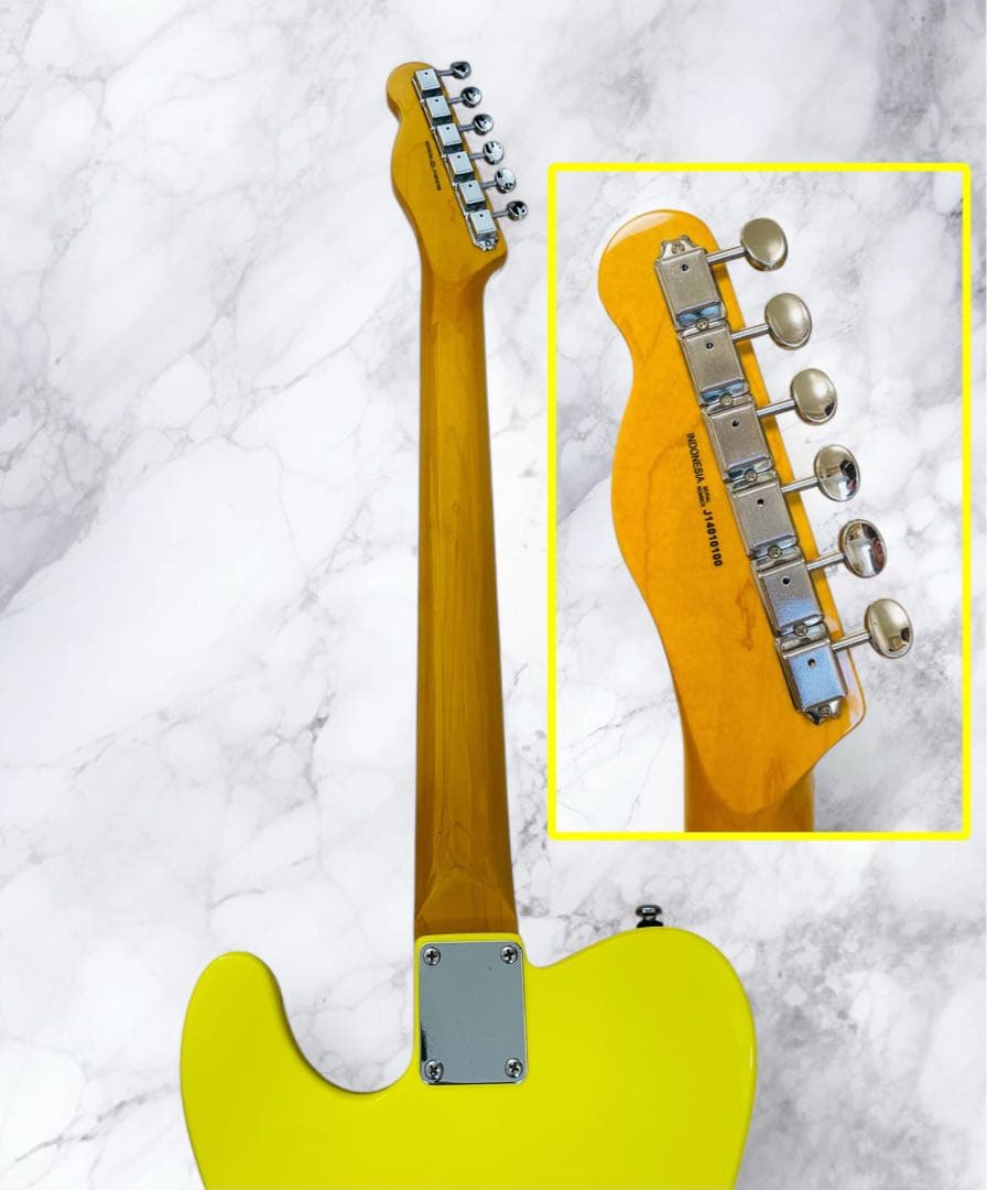 (美品) GrassRoots G-TE-50R イエロー色