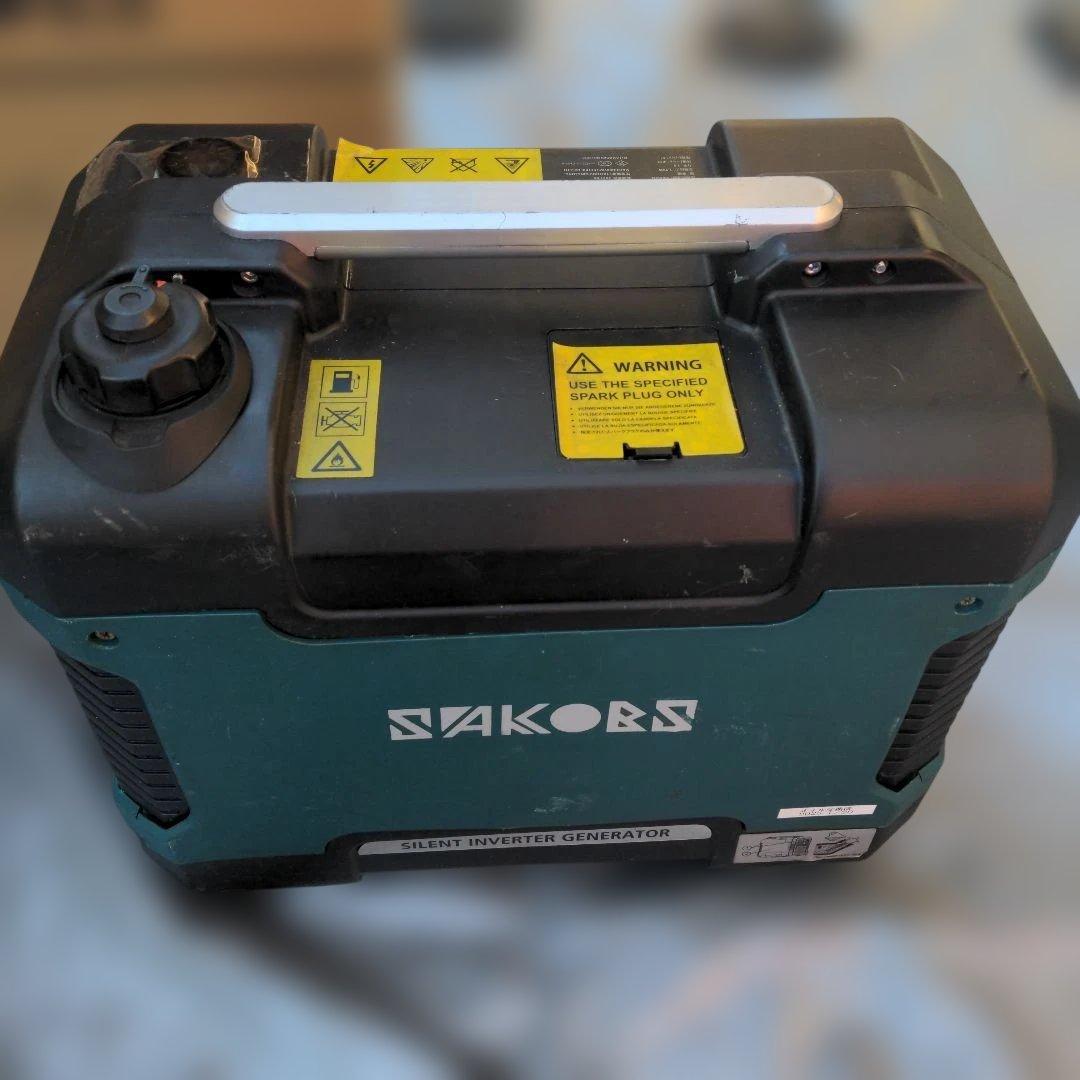 SAKOBS インバーター発電機　防音型定格出力1700w　ジャンク品