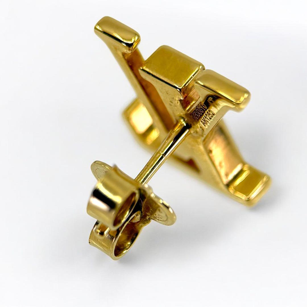 【美品】ヴィトン M00610 ピアス　LV アイコニック 片耳