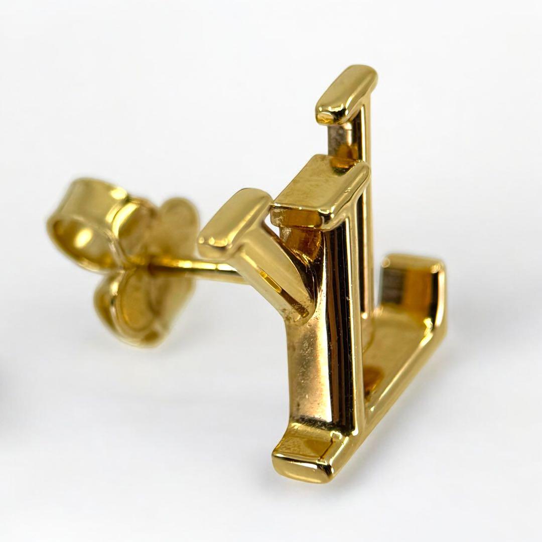 【美品】ヴィトン M00610 ピアス　LV アイコニック 片耳