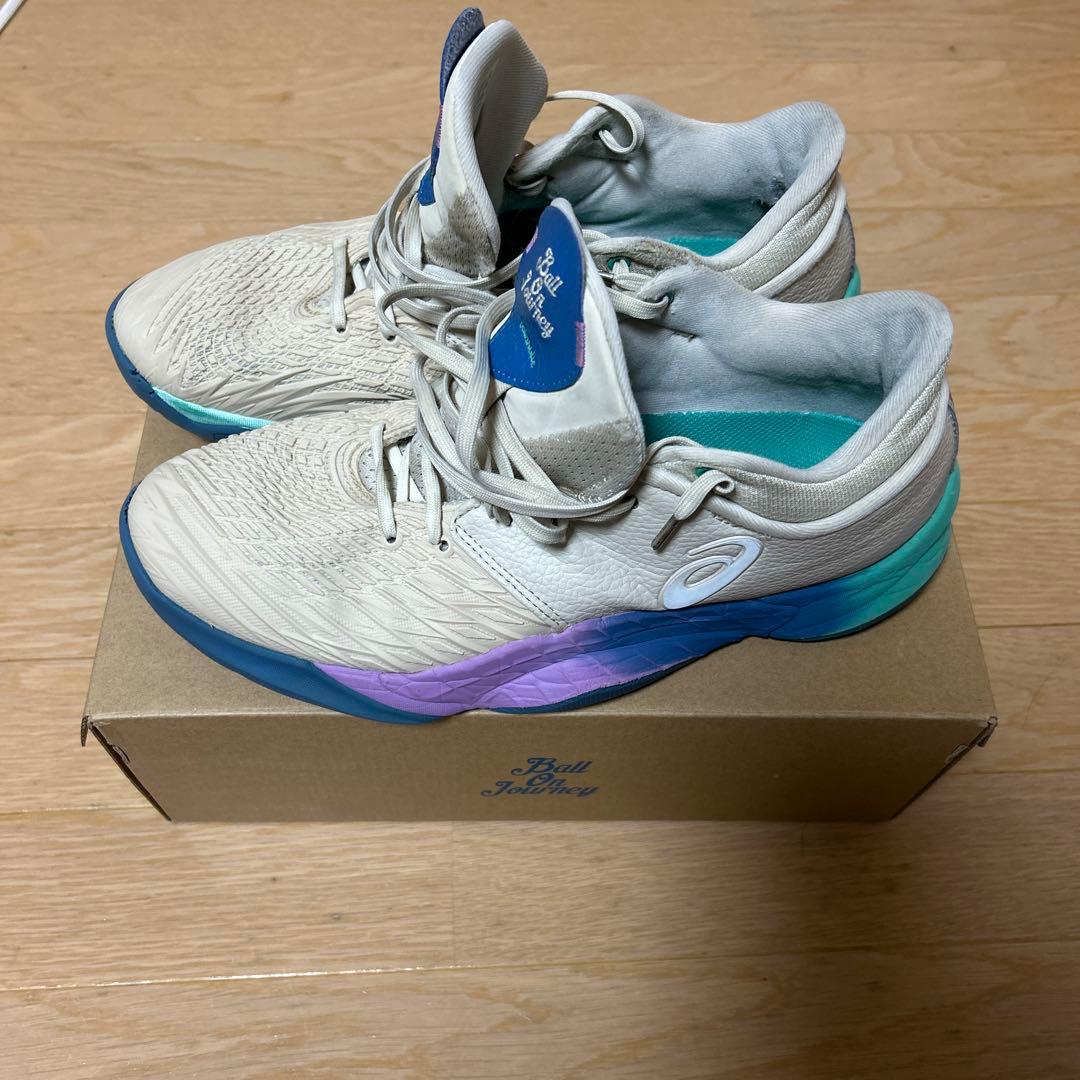 asics ballaholic アンプレアルスlowバスケットシューズ