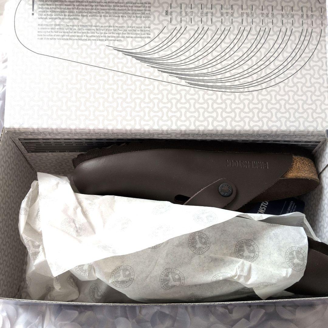 BIRKENSTOCK サボ・クロッグサンダル 37 ダークブラウン