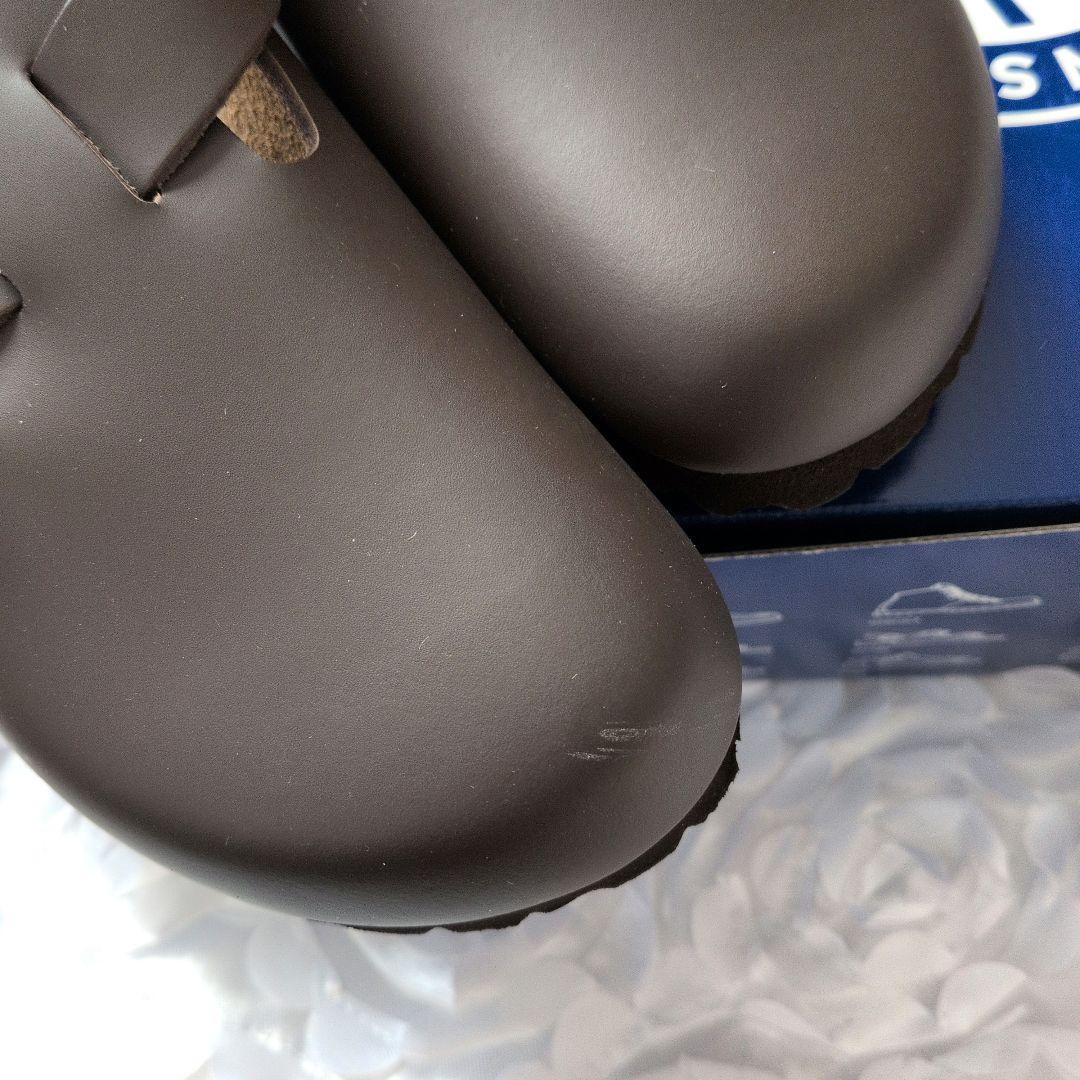 BIRKENSTOCK サボ・クロッグサンダル 37 ダークブラウン