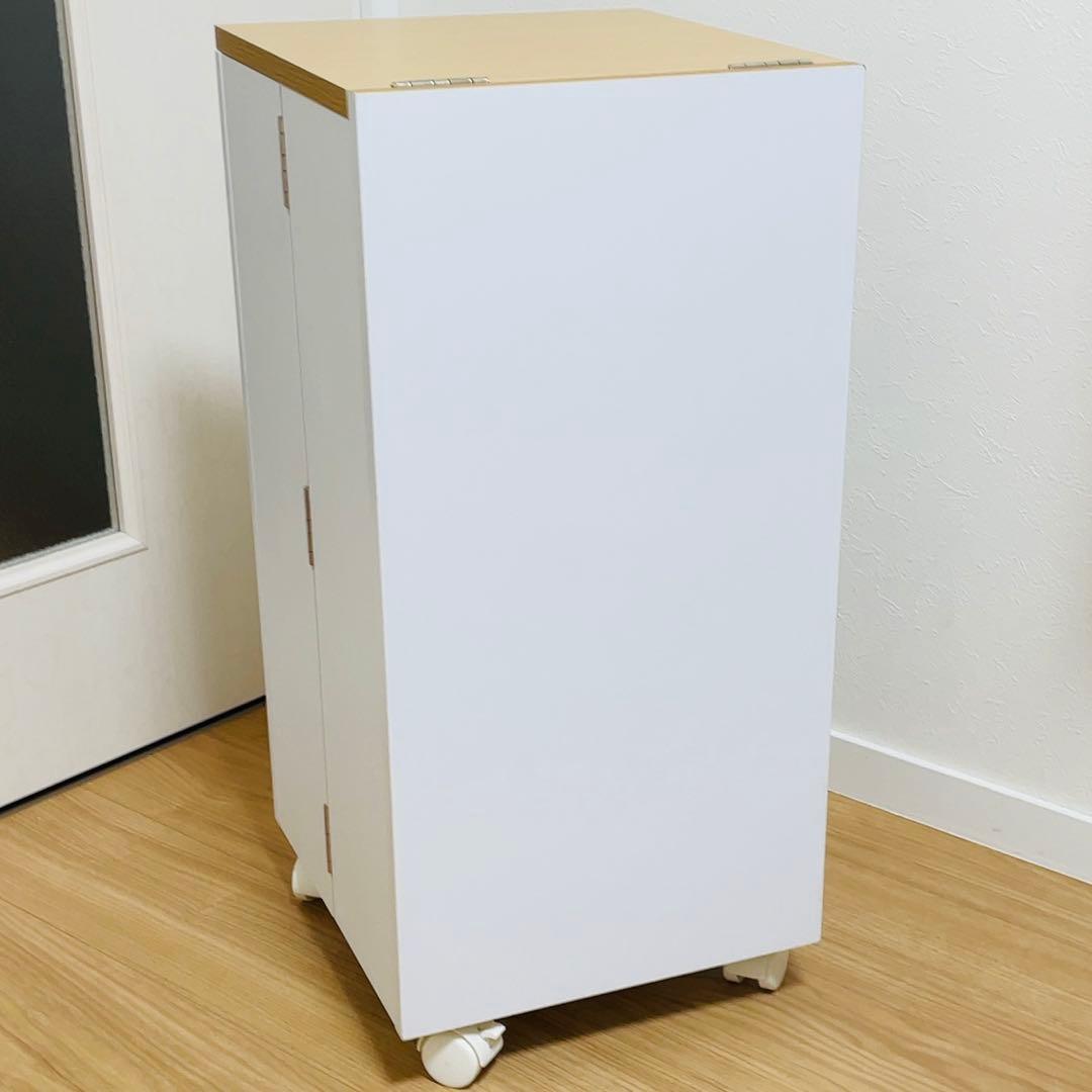 コスメワゴン キャスター付き 鏡台 メイク台 化粧台 メイクボックス ドレッサー