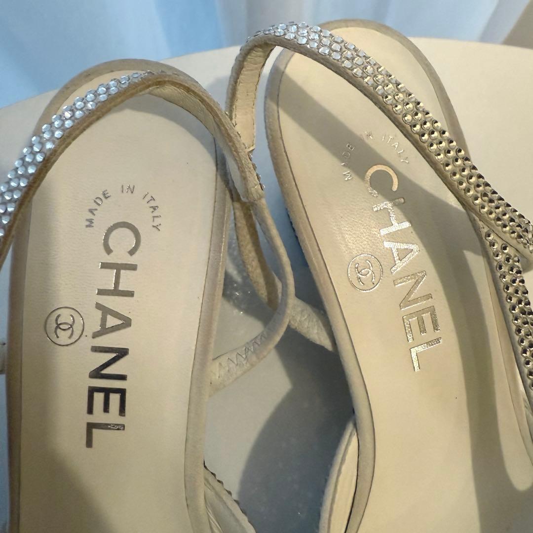 CHANEL パンプス サンダル 38
