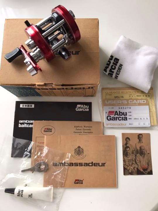 Abu アンバサダー 2500C RED 新品未使用品