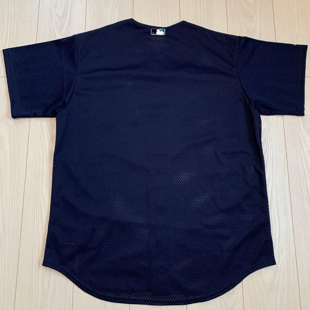 デッド USA製 マジェスティック マリナーズ ゲームシャツ ユニフォーム L